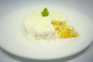 Polenta Con Queso Y Nata