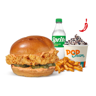Menú Completo The Chicken Sandwich Spicy
