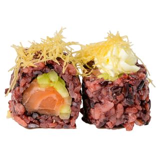 U10. Black salmon crispy roll