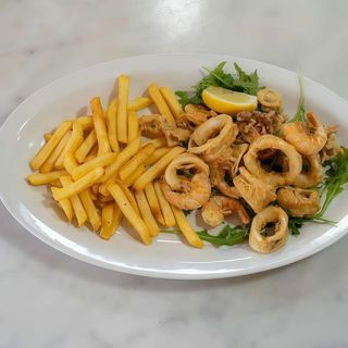 Frittura di mare senza glutine
