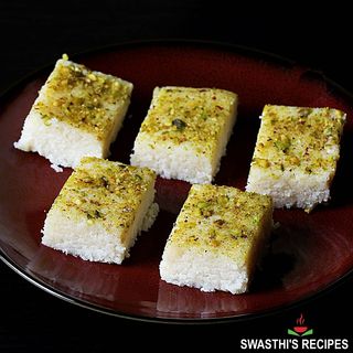 Coconut barfi