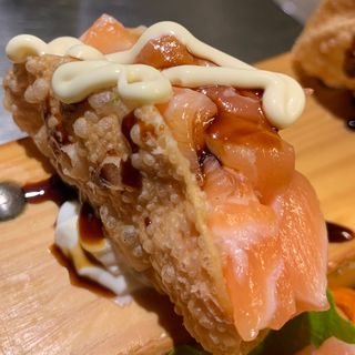 Sp9. Tacos salmon 1 pezzo