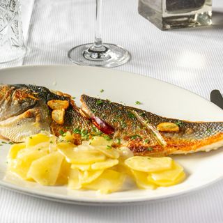 Lubina de estero a la parrilla