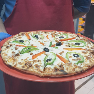Pizza Kebab  especial (36 Cm.)