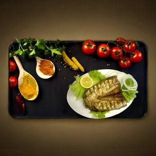 Скумбрия на гриле