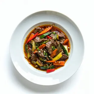 55 Ternera con Verduras