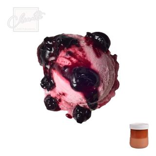 Înghețată artizanală cu cireșe