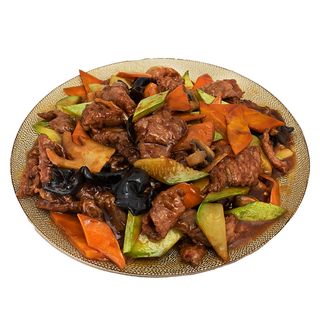 78. Телешко с бамбук и гъби (800гр)