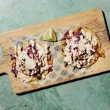 QUESADILLAS DE CAMARONES ENCHILADOS