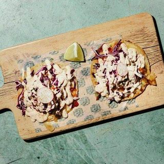 QUESADILLAS DE CAMARONES ENCHILADOS