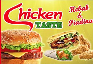 Chicken and BBQ baguette - menù