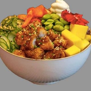 Poke Tempura Camarão