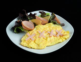 Omelette Jambon de Dinde & Fromage