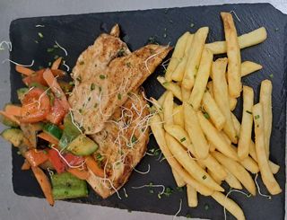 Pechuga de pollo a la plancha