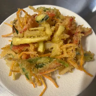 Verduras en tempura