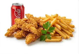 Menú Tiras De Pollo (5Uds.)