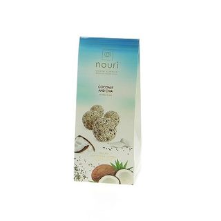 Nouri веган трюфели с кокос и чия,10бр