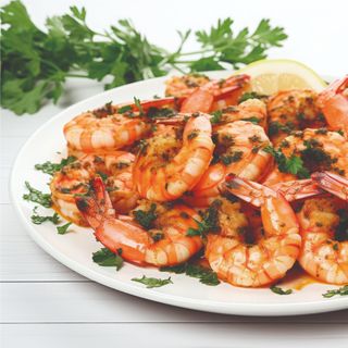 Camarão Frito Ao Alho