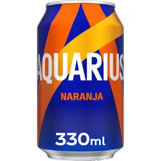 Aquarius Naranja lata 33