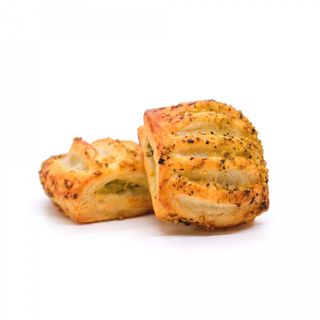 Fornetti mini cu cremă de brânză și verdeață