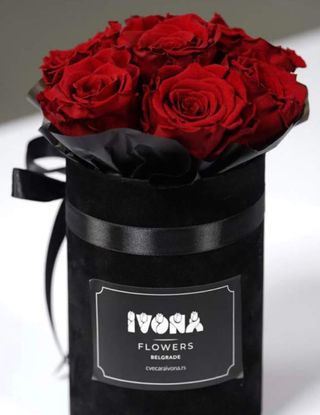 Box sa prirodnim ružama