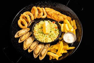 Combo 7- squid & mussels & fish