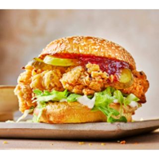Single Crispy Chicken Burger