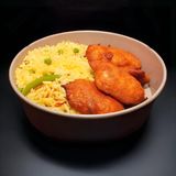 Pileći file u sosu od 4 vrste sira i krompir