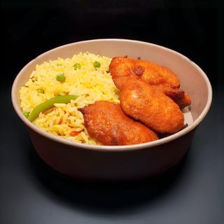 Pileći file u šampinjon sosu i riža