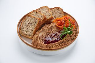Паштет із качиної печінки з карамелізованою морквою (250г)