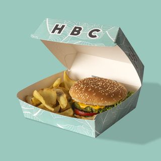 Veggyburger con patate