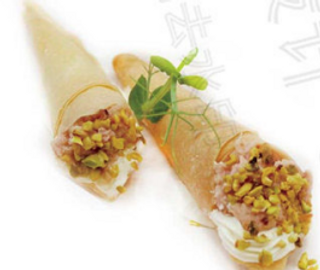 25. Temaki croccante tonno cotto 2 pezzi