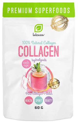 Hydrolizat kolagenu 100% Natural Collagen 60g Intenson