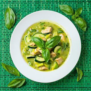 Tajskie zielone Curry z kurczakiem