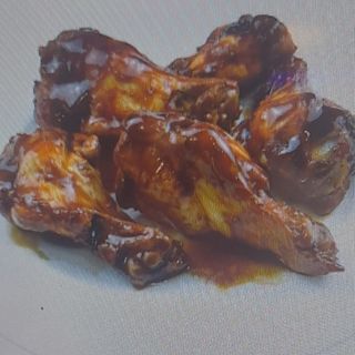 Alitas de pollo barbacoa