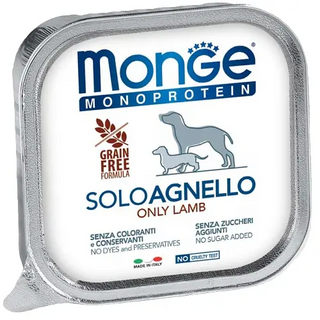 Monge Dog Solo 100% Lamb 150г
