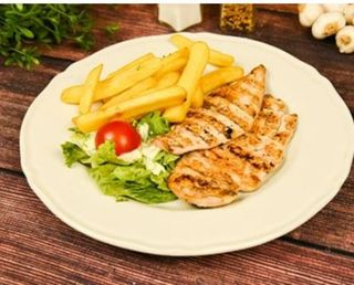 Pileći file sa žara