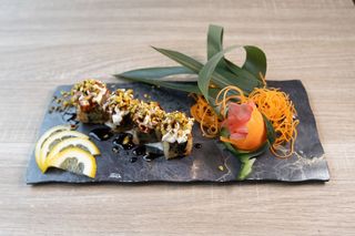 Hosomaki fritto Philadelphia e pistacchio - 4 pezzi