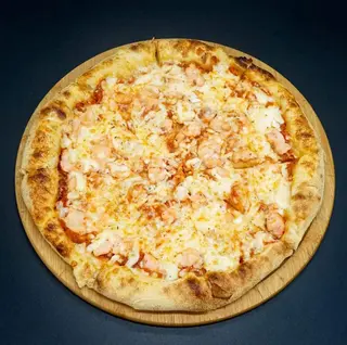 Pizza au saumon