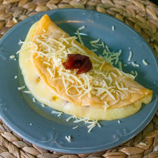 Crepioca Romeu e Julieta