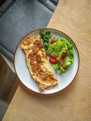 Омлет из трех яиц