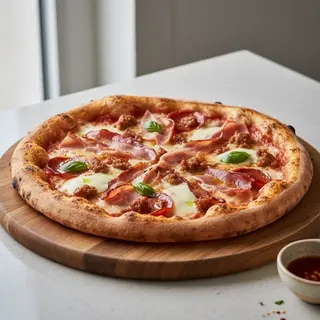 Pizza Quattro Carni mare