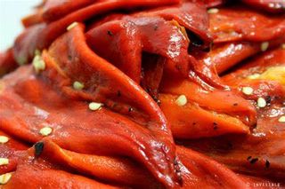 Pimientos De Piquillo Asados A Leña