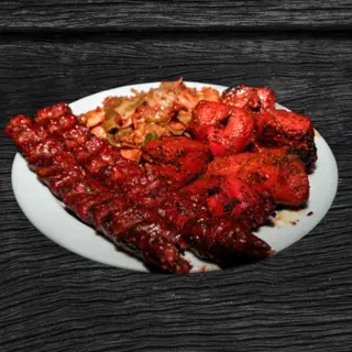 Mixto con 2 Shish y 6 Tikka