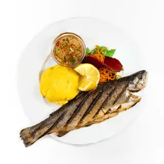 Biban de mare file la grătar