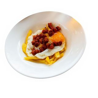 Plato estilo rotos de chistorra