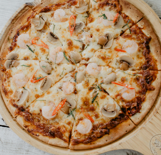 Pizza frutti  di mare