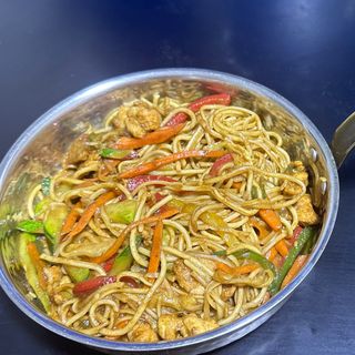 Nouilles Lègume poulet 