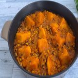 Porridge Beans and Yam