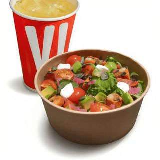 Menu Bowl Super Salada Vegetariana